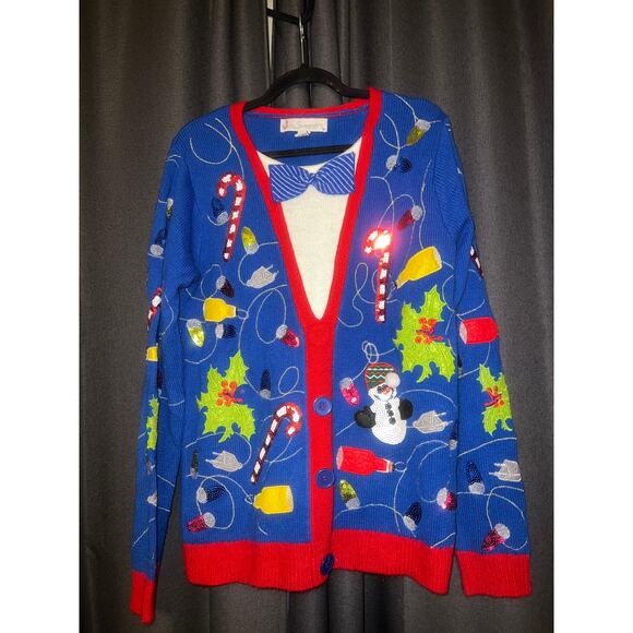 Ugly Christmas Sweater Xmas Size Medium - Picture 1 of 3